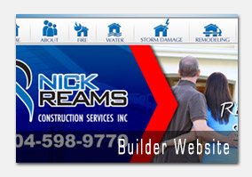 Nick Reams Construction Web Site